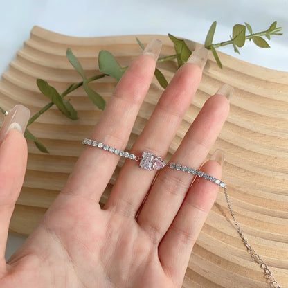 [Elowen Jewels]Dazzling Unique Multi Shape Lover Bracelet