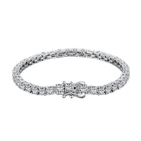 [Elowen Jewel]Luxurious Ornate Round Cut Tennis Bracelet