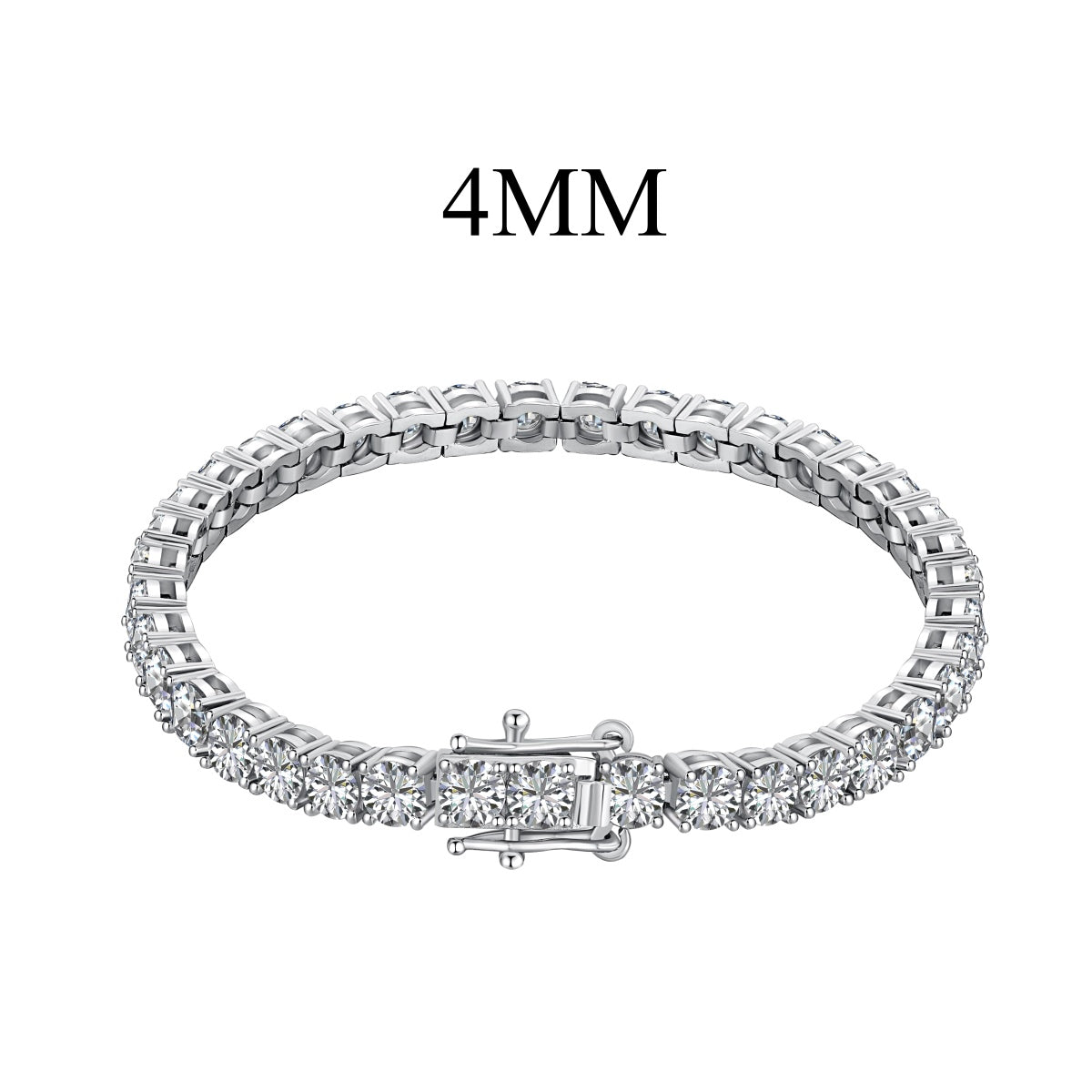 [Elowen Jewels]Radiant Colorful Round Cut Party Bracelet