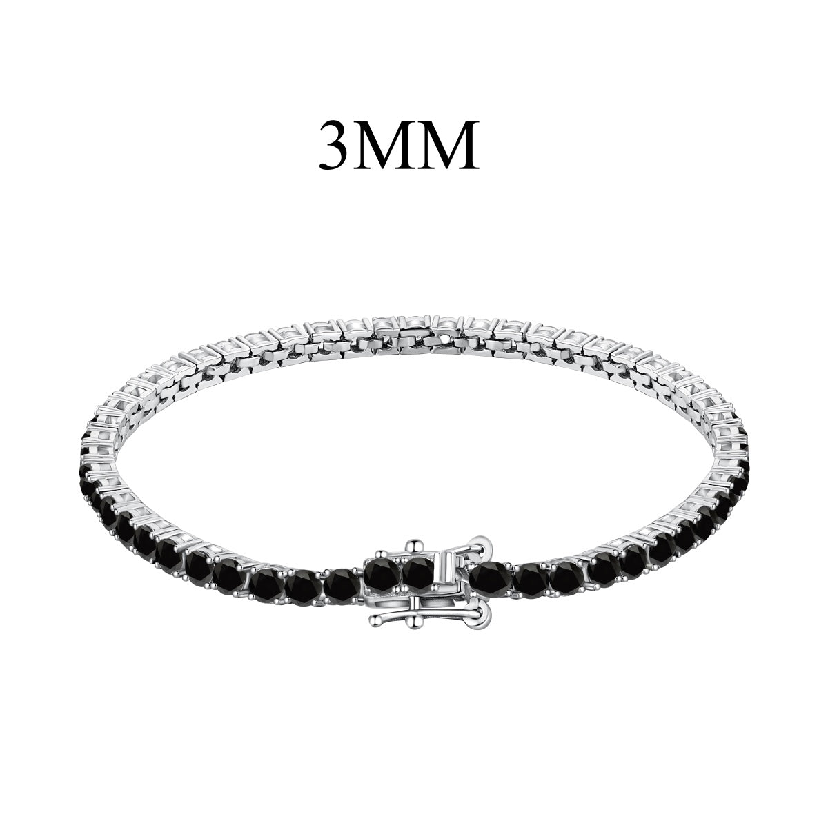 [Elowen Jewels]Radiant Colorful Round Cut Party Bracelet