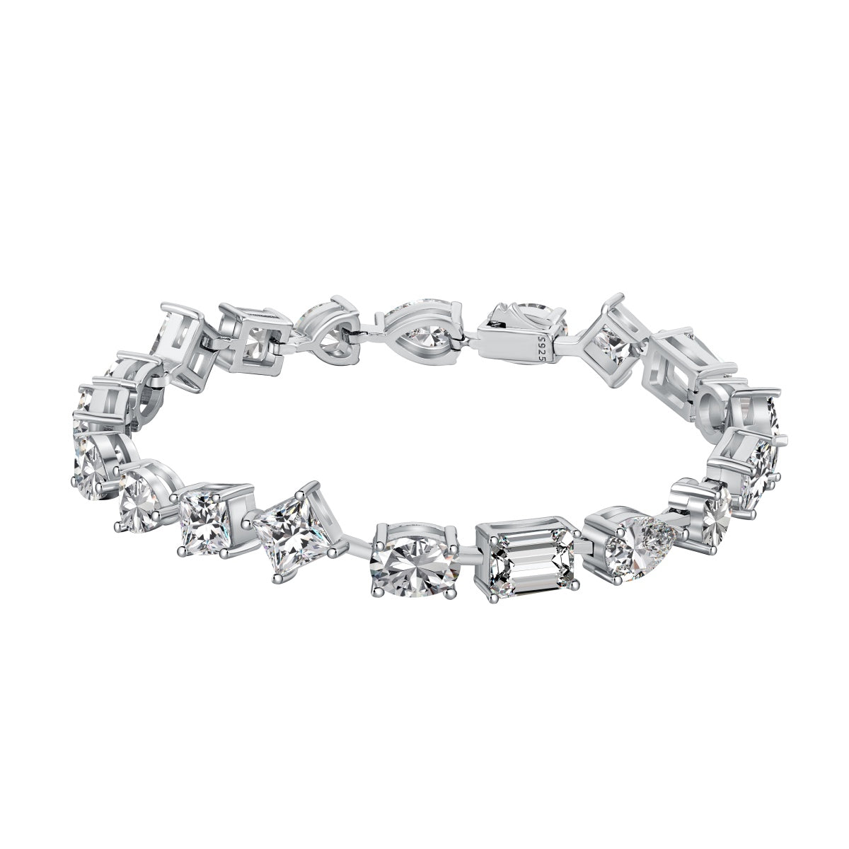 [Elowen Jewels]Unique Exquisite Multi Cut Daily Bracelet