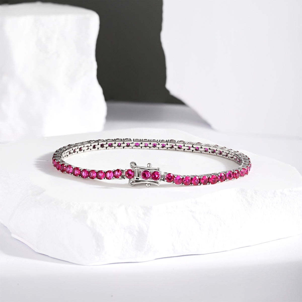 [Elowen Jewels]Radiant Colorful Round Cut Party Bracelet