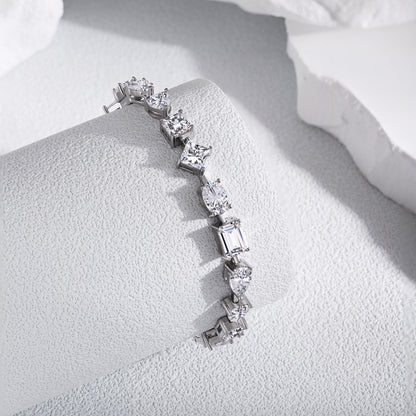 [Elowen Jewels]Unique Exquisite Multi Cut Daily Bracelet