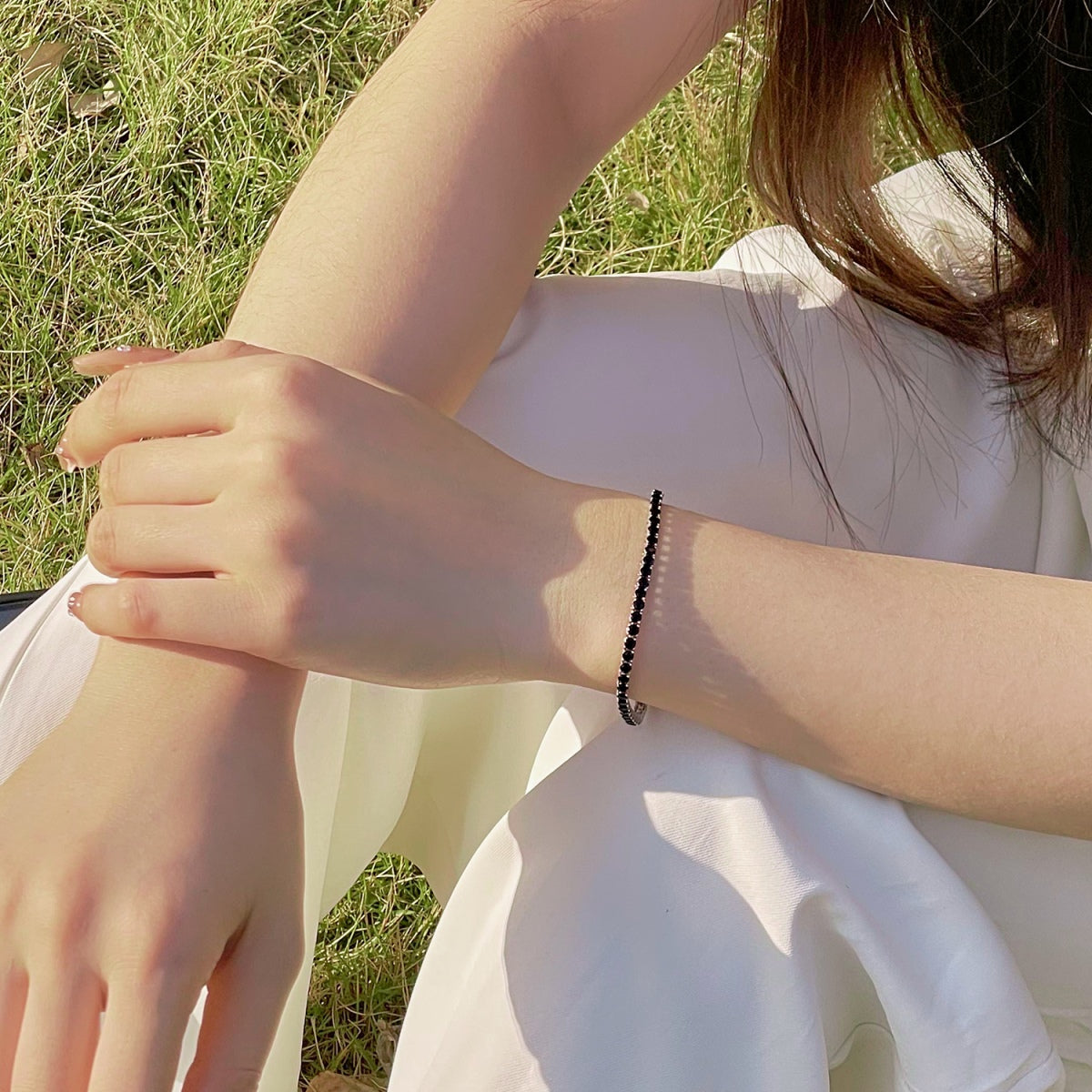 [Elowen Jewels]Radiant Colorful Round Cut Party Bracelet