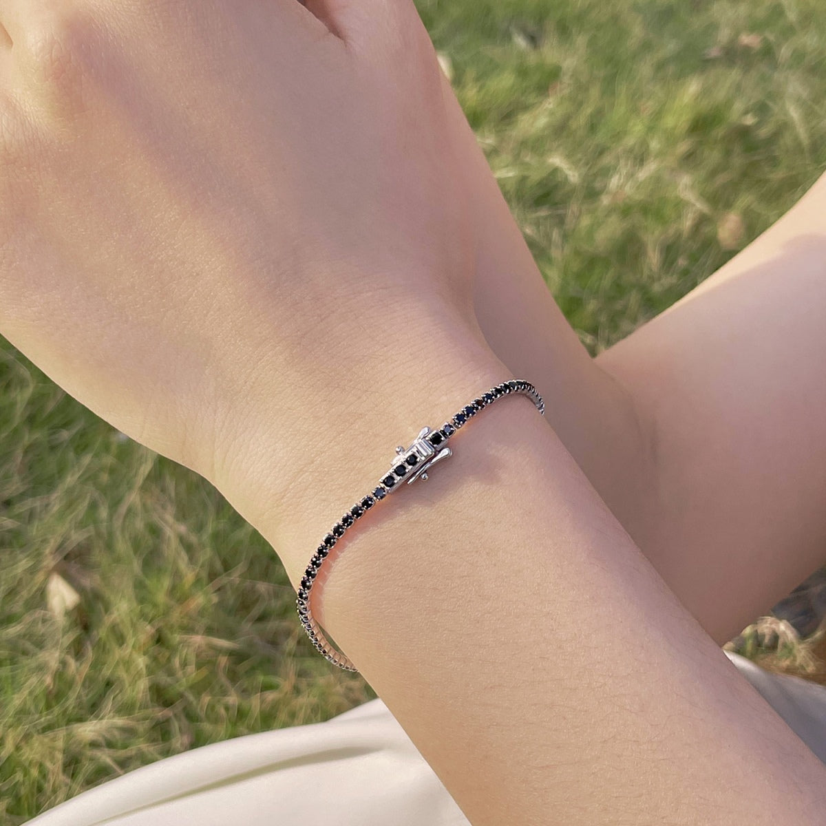 [Elowen Jewels]Radiant Colorful Round Cut Party Bracelet