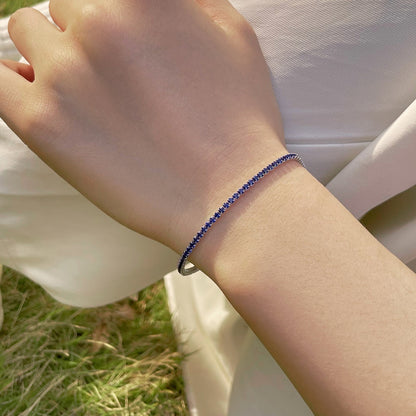 [Elowen Jewels]Radiant Colorful Round Cut Party Bracelet