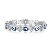 [Elowen Jewel]Radiant Colorful Round Shape Daily Ring