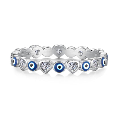 [Elowen Jewels]Radiant Colorful Round Shape Daily Ring