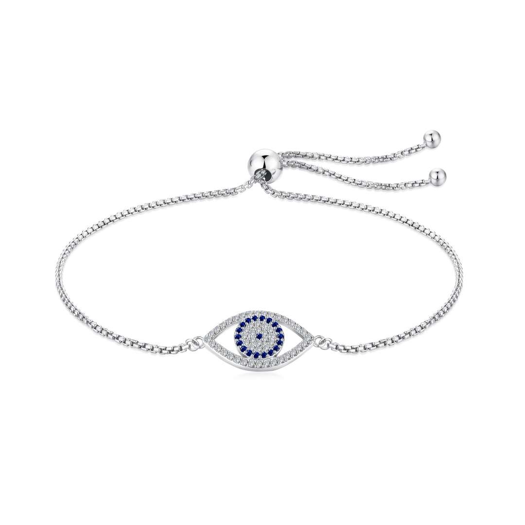 [Elowen Jewels]Dazzling Eye Shape Necklace