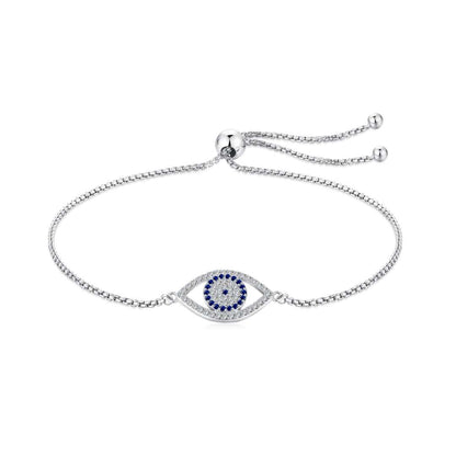 [Elowen Jewels]Dazzling Eye Shape Necklace