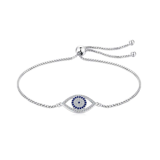 [Elowen Jewels]Dazzling Eye Shape Necklace