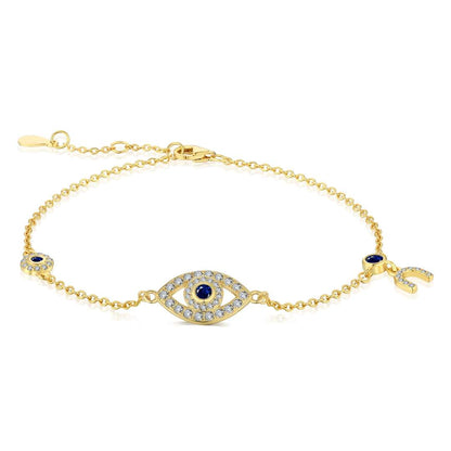 [Elowen Jewels]Dainty Eye Shape Necklace
