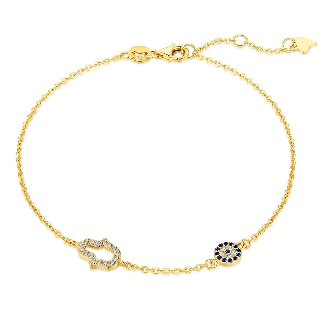 [Elowen Jewels]Gost Shape & Round Shape Necklace