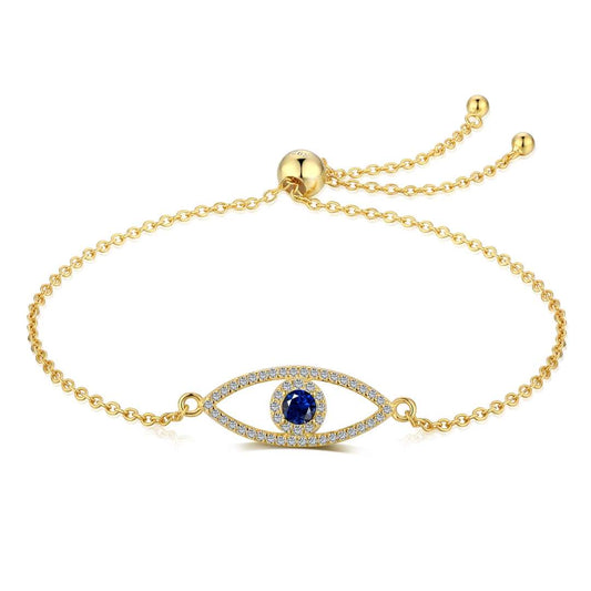 [Elowen Jewels]Devil's Eye Hollow Design Bracelet