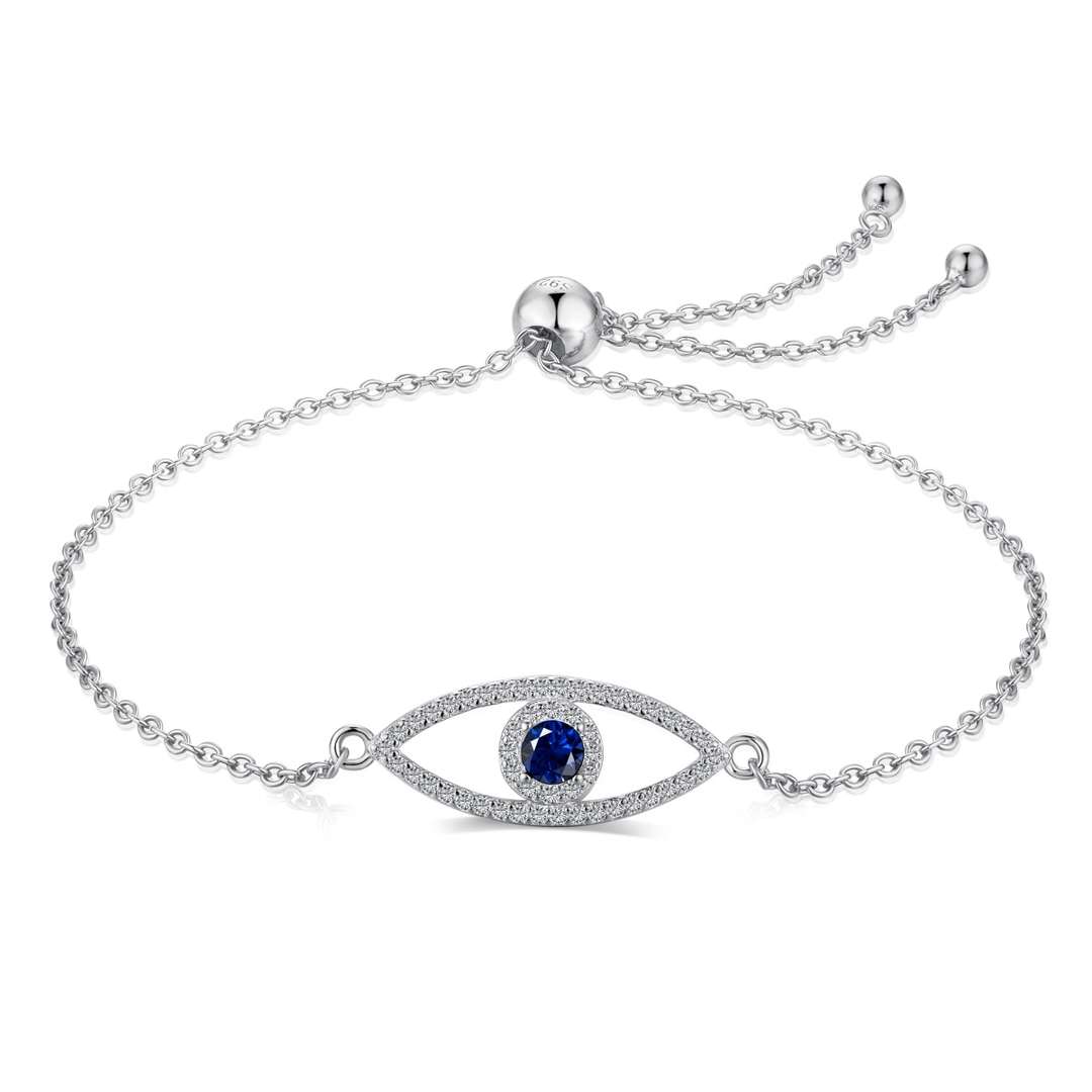 [Elowen Jewels]Devil's Eye Hollow Design Bracelet