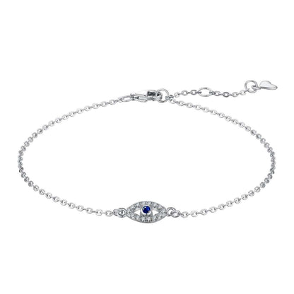 [Elowen Jewels]Evil Eye Shape Necklace