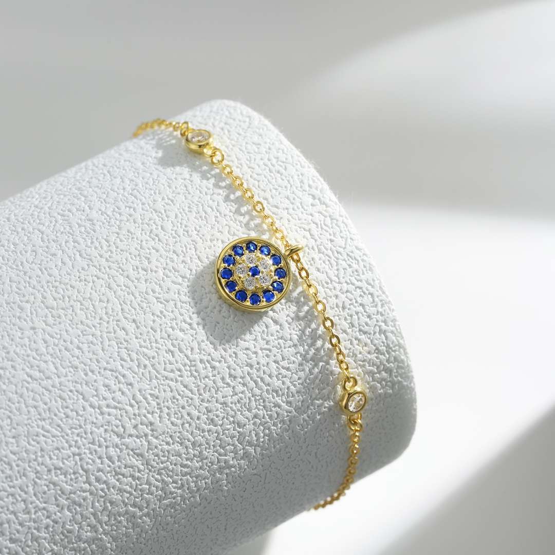 [Elowen Jewels]Devil's Eye Round Shape Bracelet