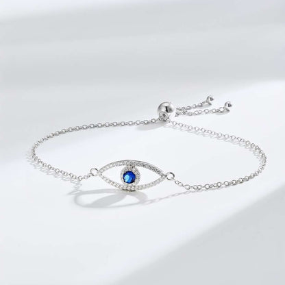 [Elowen Jewels]Devil's Eye Hollow Design Bracelet