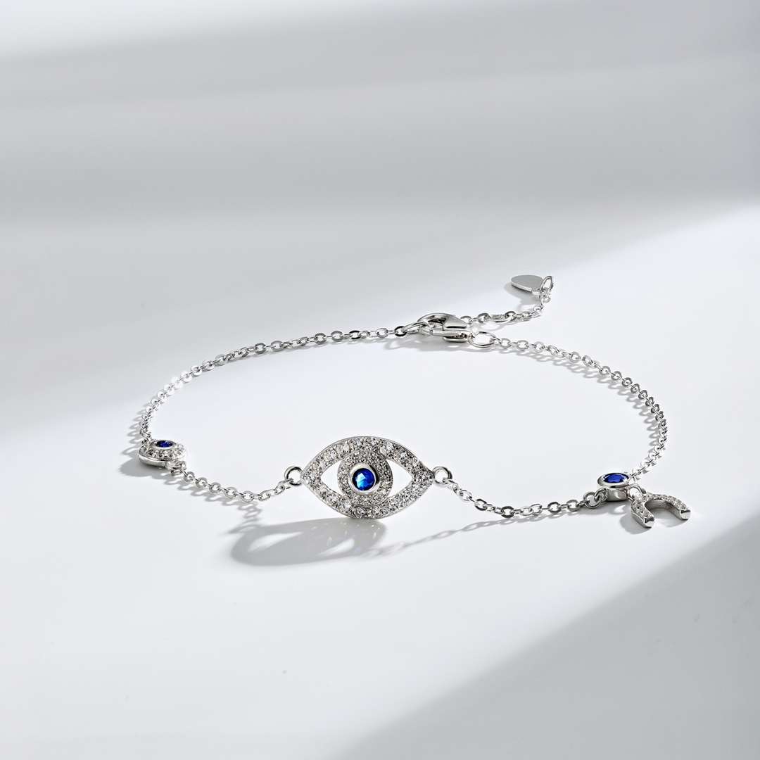 [Elowen Jewels]Dainty Eye Shape Necklace