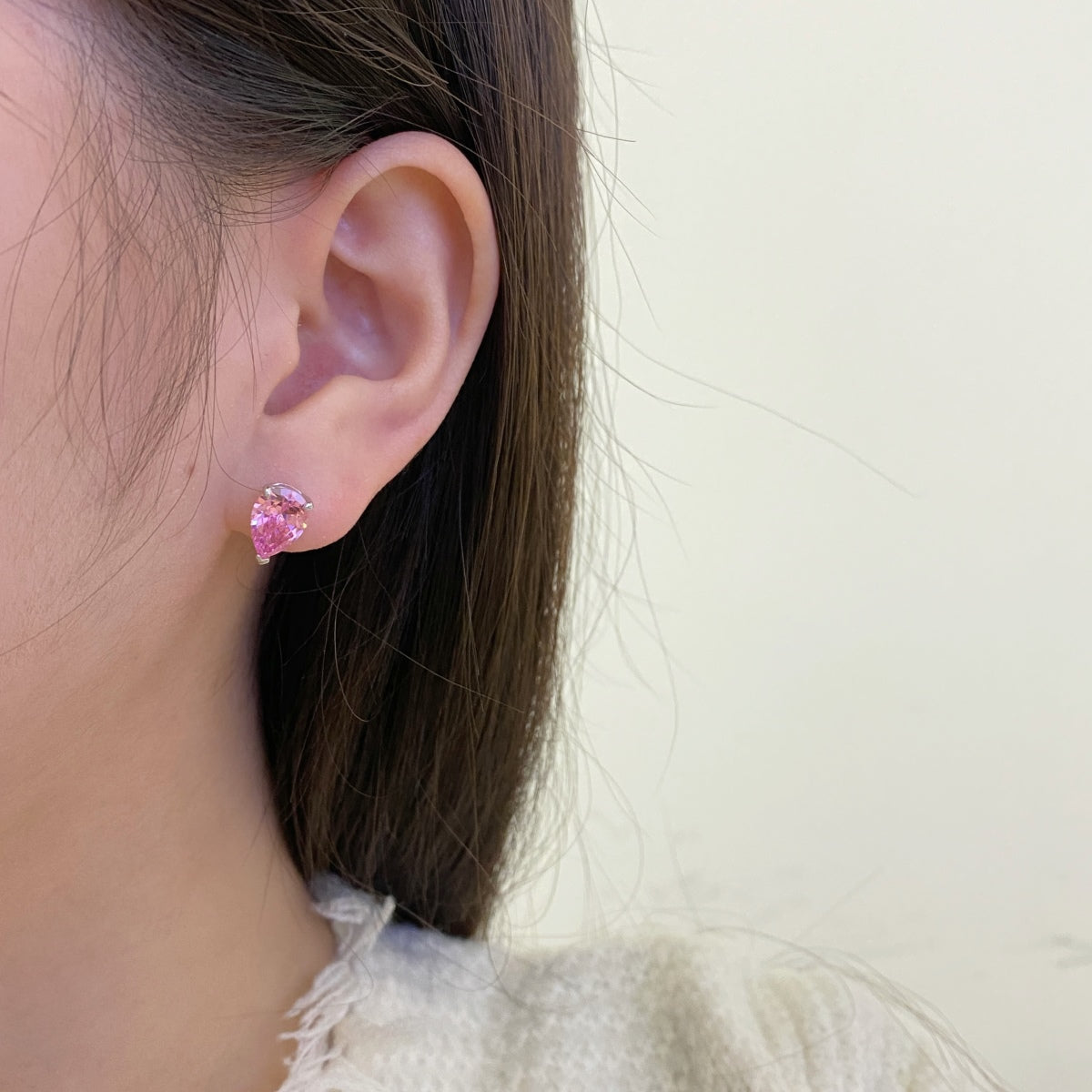 [Elowen Jewels]Ornate Water Drop Shape Earrings