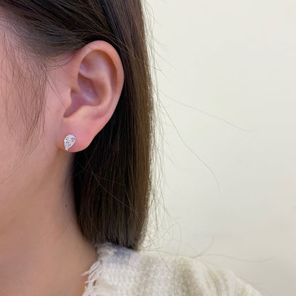 [Elowen Jewels]Ornate Water Drop Shape Earrings