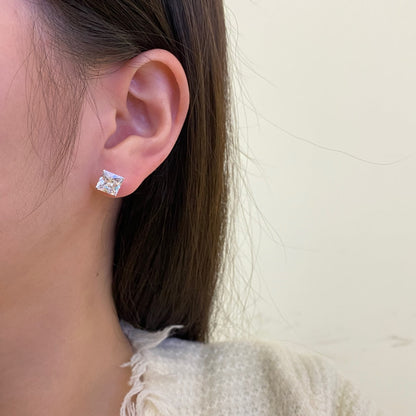 [Elowen Jewels]Ornate Square Shape Earrings