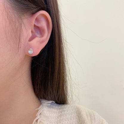 [Elowen Jewels]Oval Classic Dignified Elegant Earrings