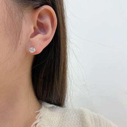 [Elowen Jewels]Dainty Round Shape Earrings