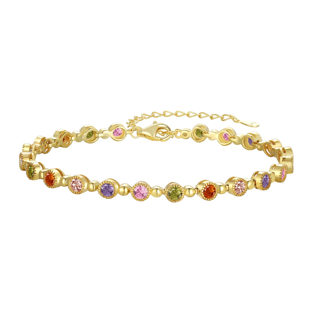 [Elowen Jewels]Sparkling Exquisite Round Cut Party Bracelet