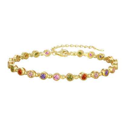 [Elowen Jewels]Sparkling Exquisite Round Cut Party Bracelet