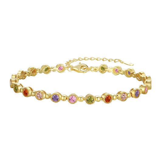 [Elowen Jewels]Sparkling Exquisite Round Cut Party Bracelet