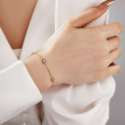 [Elowen Jewels]Delicate Round Shape Pendent Necklace