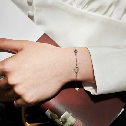 [Elowen Jewels]Gost Shape & Round Shape Necklace