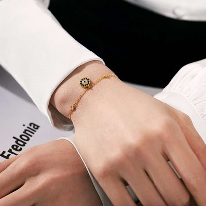 [Elowen Jewels]Devil's Eye Round Shape Bracelet