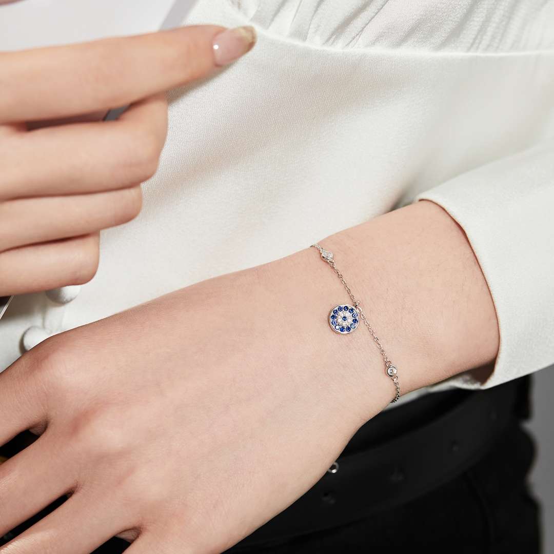 [Elowen Jewels]Devil's Eye Round Shape Bracelet