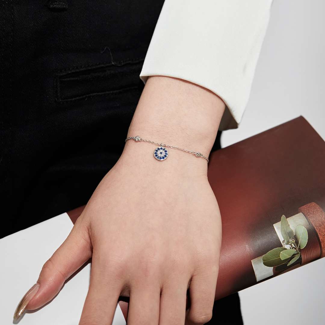 [Elowen Jewels]Devil's Eye Round Shape Bracelet