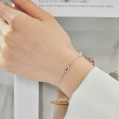 [Elowen Jewels]Evil Eye Shape Necklace
