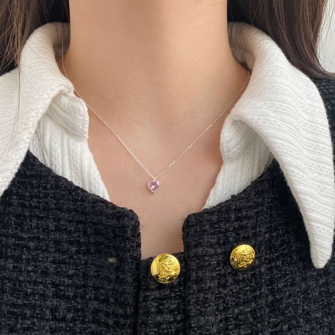 [Elowen Jewels]Ornate Heart Shape Necklace