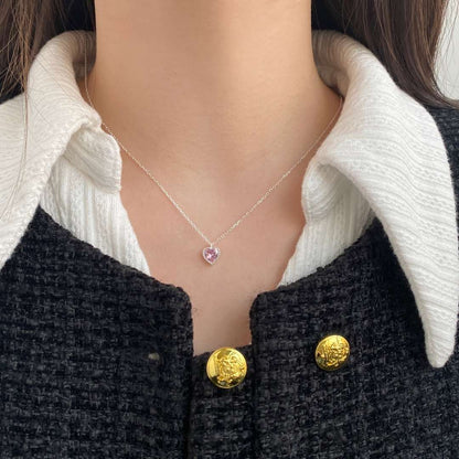 [Elowen Jewels]Ornate Heart Shape Necklace