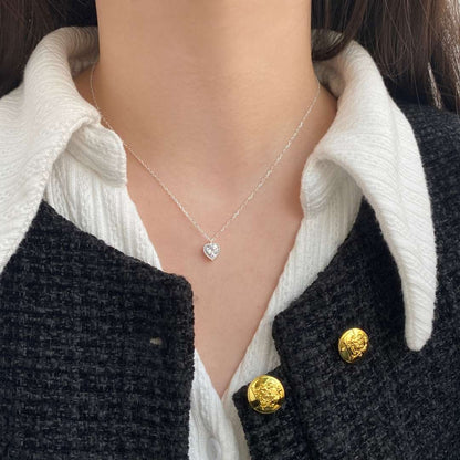 [Elowen Jewels]Ornate Heart Shape Necklace