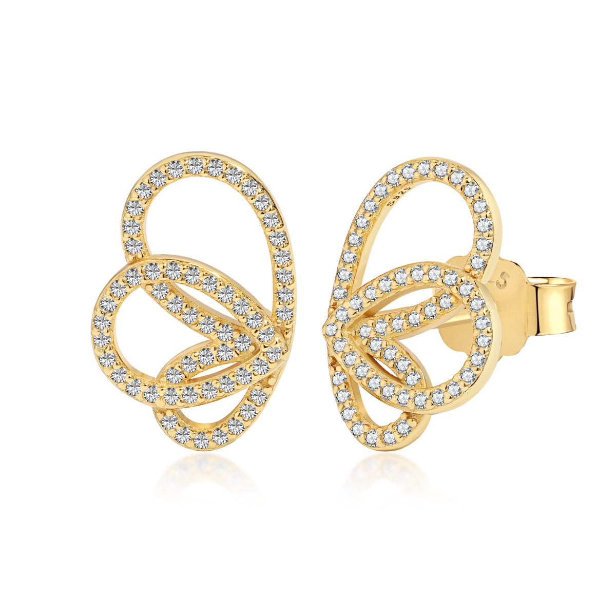 [Elowen Jewels]Exquisite Butterfly Shape Earrings