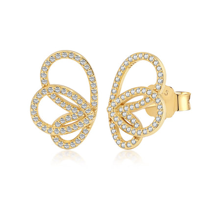 [Elowen Jewels]Exquisite Butterfly Shape Earrings