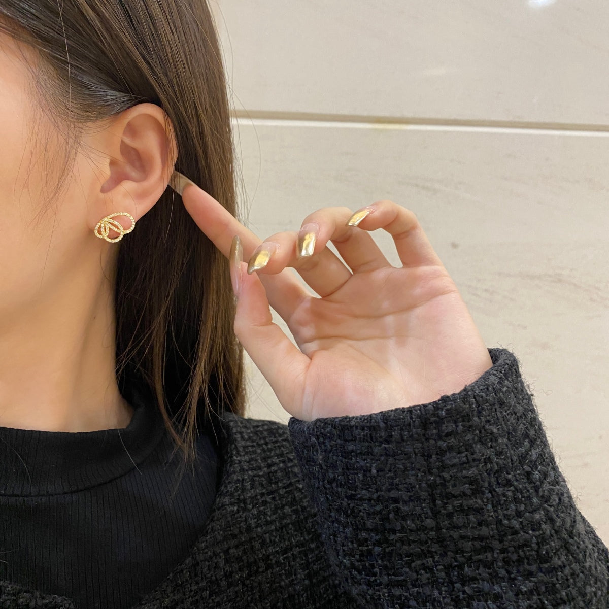 [Elowen Jewels]Exquisite Butterfly Shape Earrings