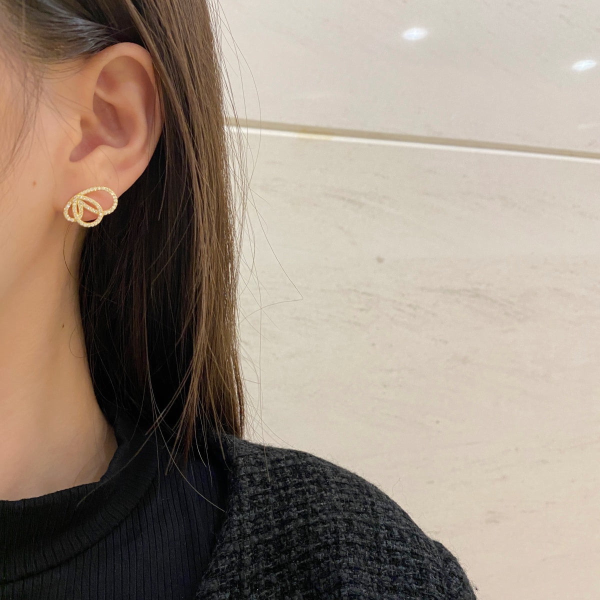 [Elowen Jewels]Exquisite Butterfly Shape Earrings