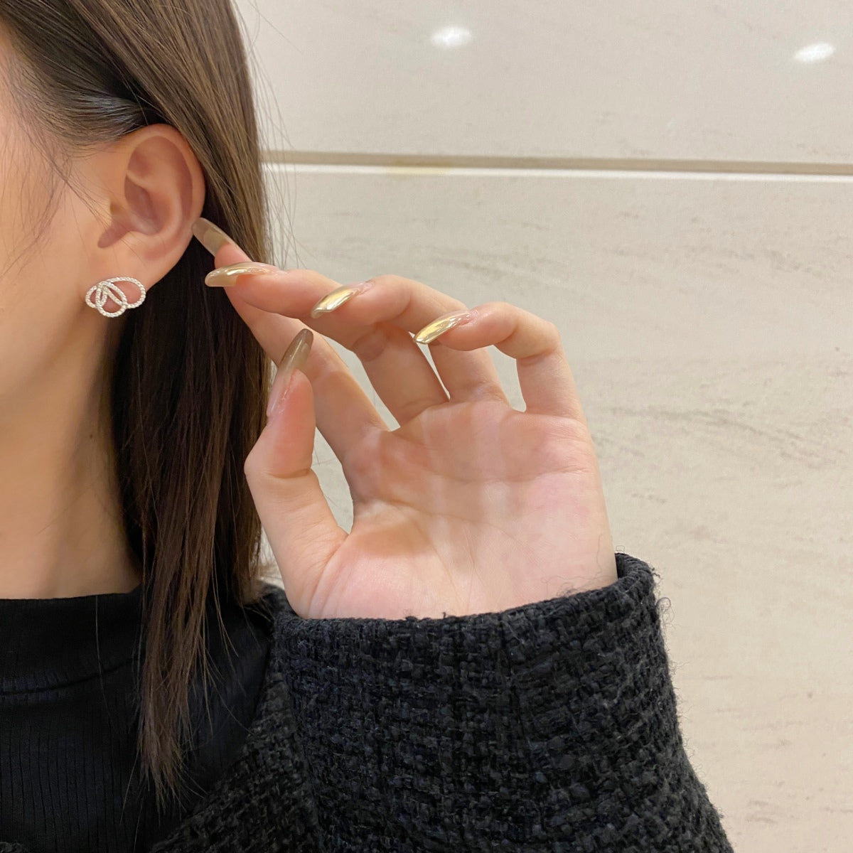 [Elowen Jewels]Exquisite Butterfly Shape Earrings