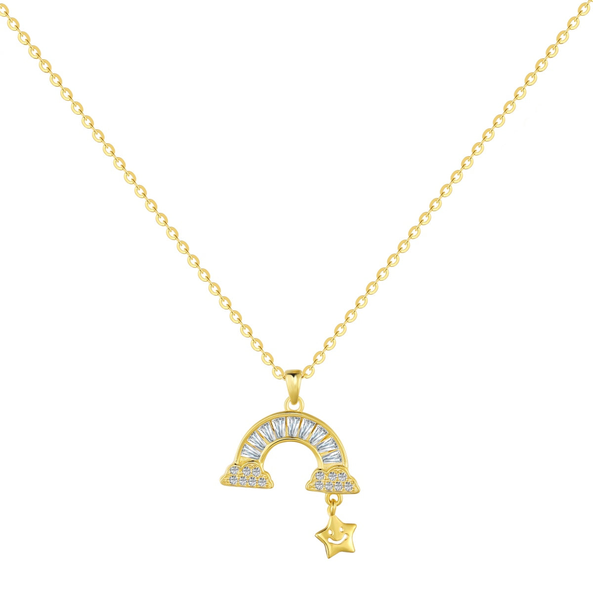 [Elowen Jewels]Unique Rainbow Star Necklace