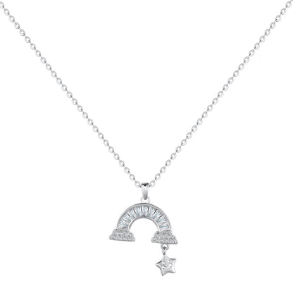 [Elowen Jewels]Unique Rainbow Star Necklace