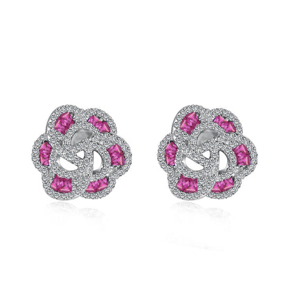 [Elowen Jewels]Exquisite Flower Shape Daily Earrings