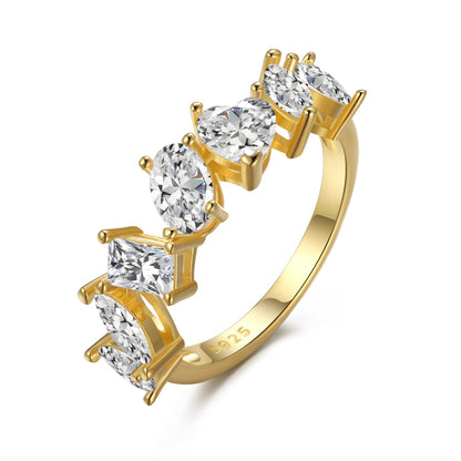 [Elowen Jewels]Delicate Multi Cut Ring
