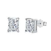 [Elowen Jewel]Radiant Luxurious Princess Cut Daily Earrings
